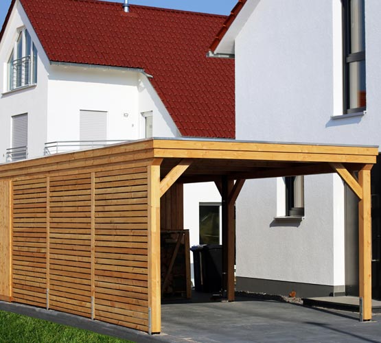 Holzcarport